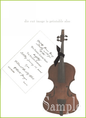 Bass with black ribbon tag